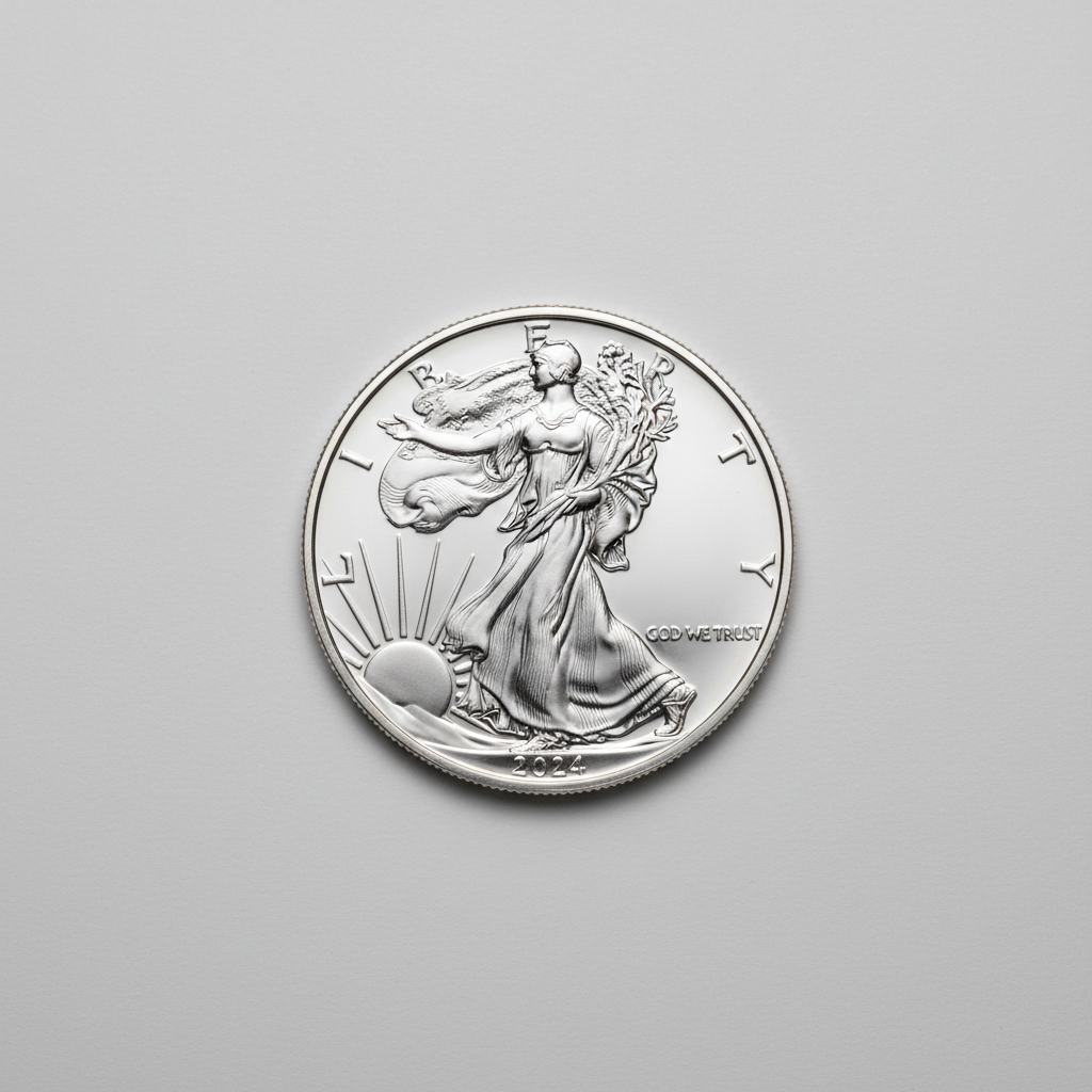 American Silver Eagle 1 oz — AI-impressie