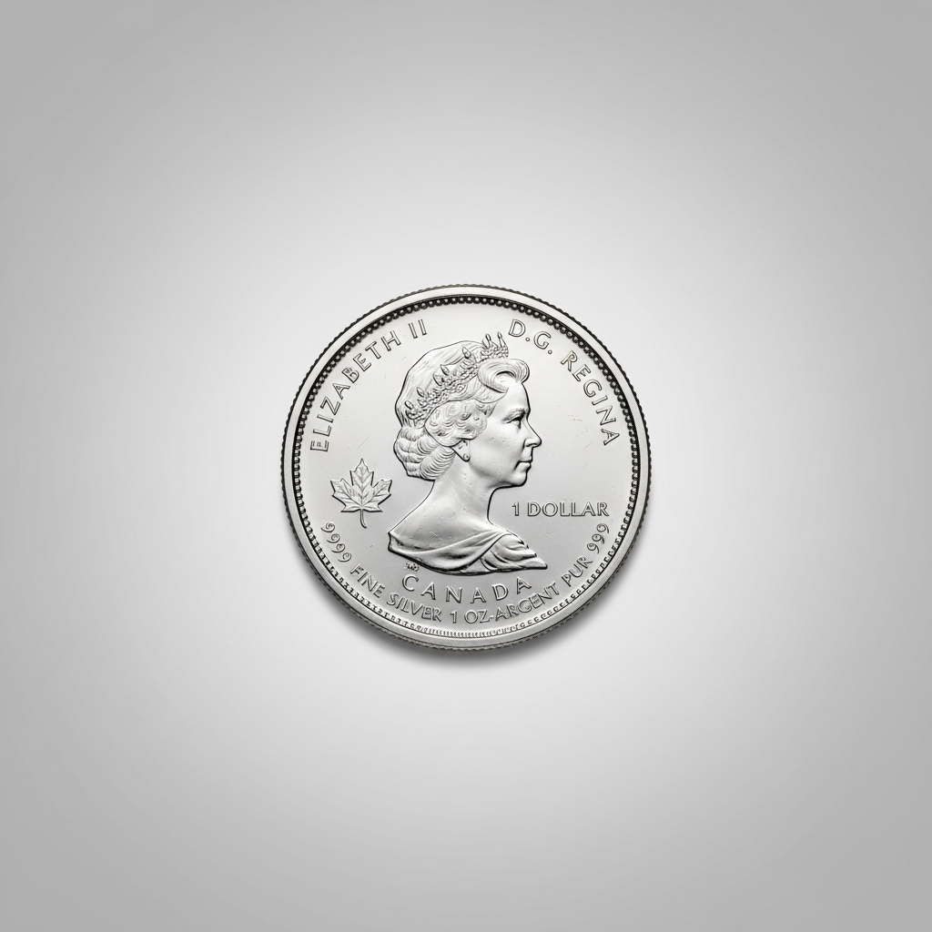 Silver Maple Leaf 1 oz — AI-impressie