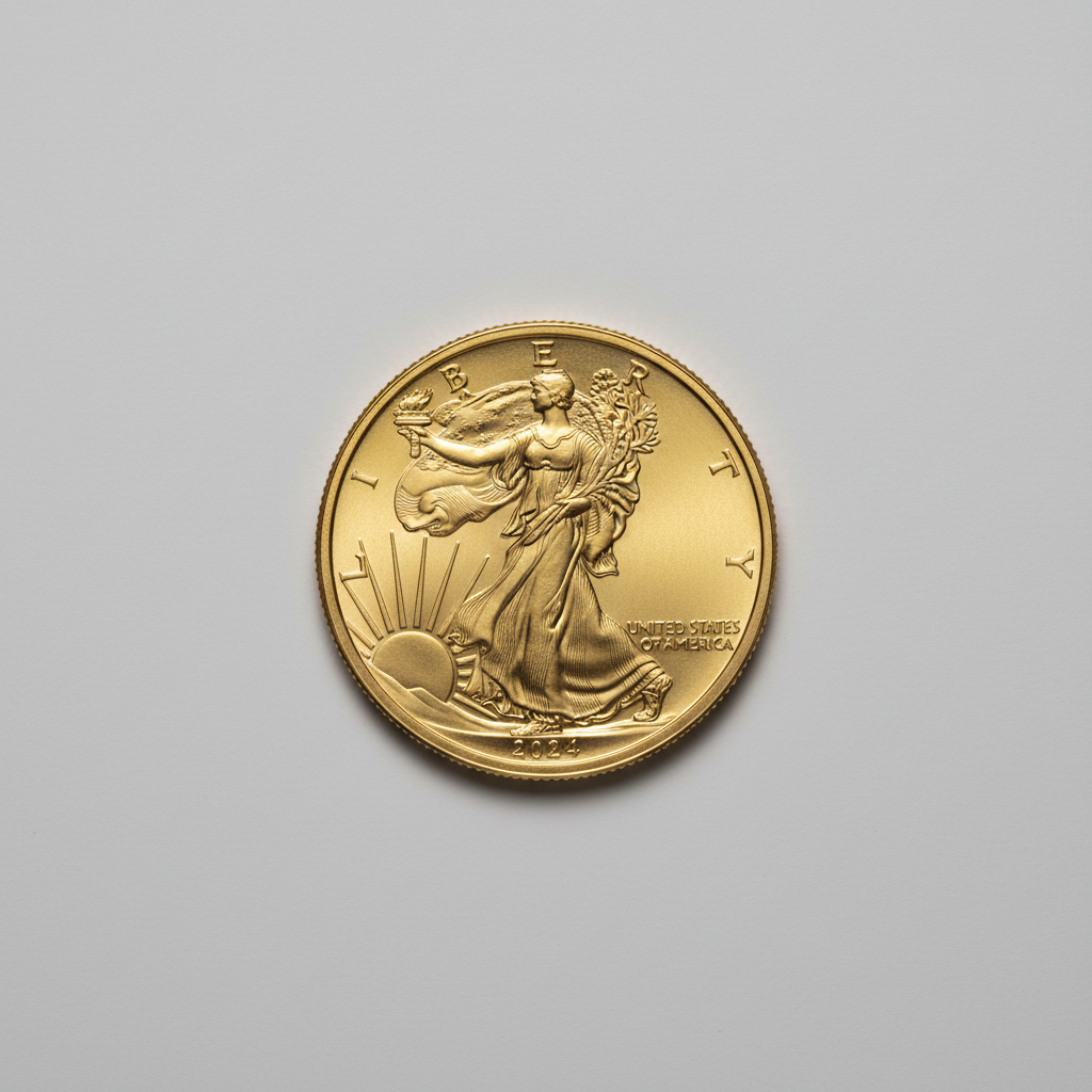 American Gold Eagle 1 oz — AI-impressie