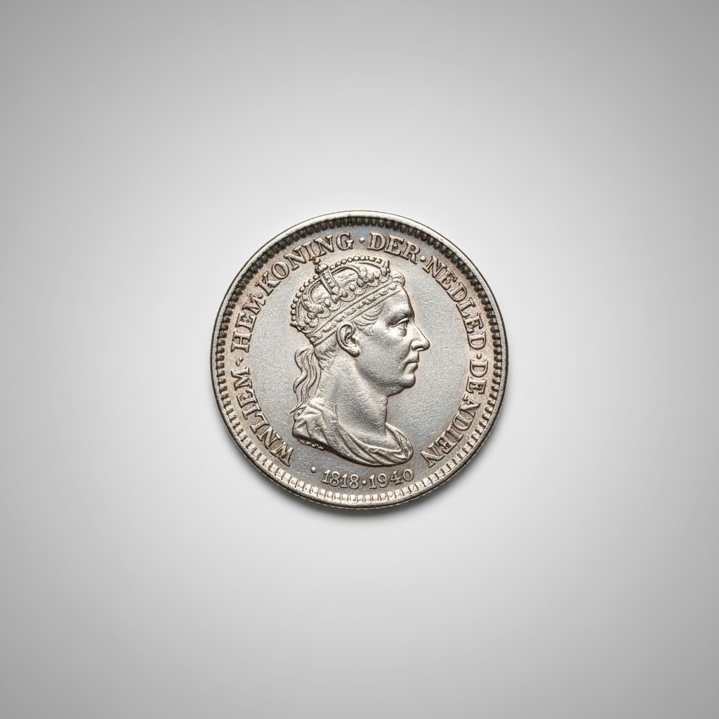 Zilveren Gulden Willem I (1818-1840) — AI-impressie