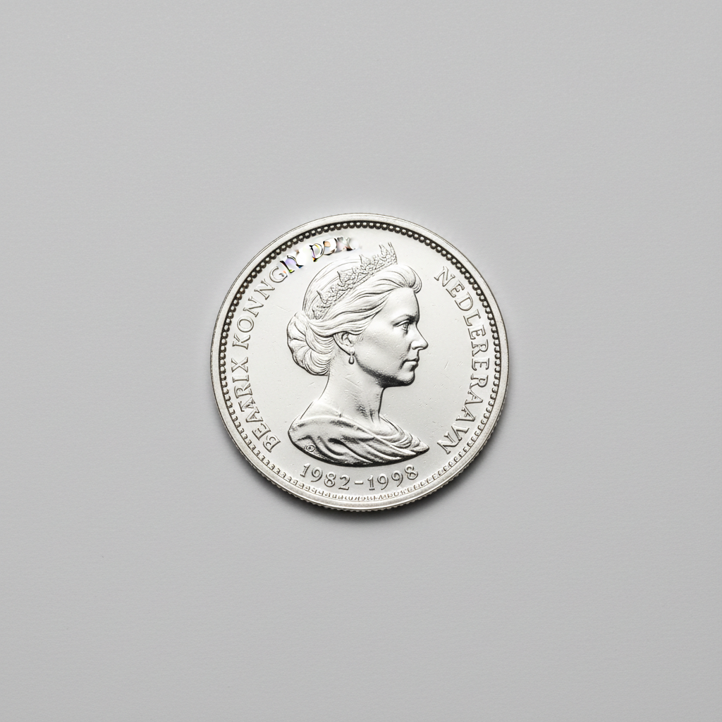 Zilveren 50 Gulden (1982-1998) — AI-impressie